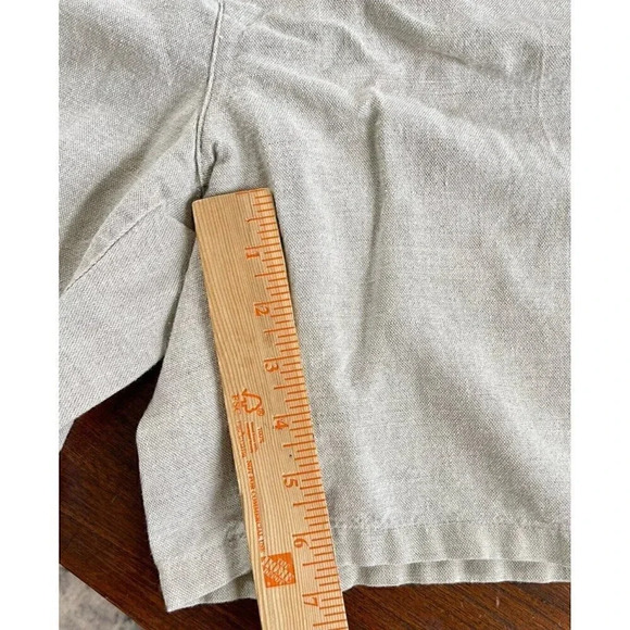 Ll Bean‎ Women’s 36 Linen Cotton Chino Shorts - Picture 6 of 7